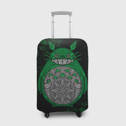 Чехол для чемодана 3D Тоторо зеленый