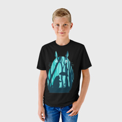 Детская футболка 3D Тоторо Лесной болван - фото 2