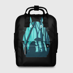 Женский рюкзак 3D Тоторо Лесной болван