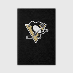 Обложка для паспорта матовая кожа Pittsburgh Penguins Crosby