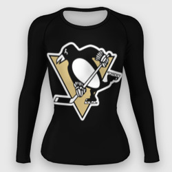 Женский рашгард 3D Pittsburgh Penguins Crosby