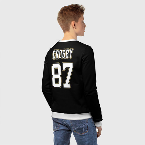 Детский свитшот 3D Pittsburgh Penguins Crosby - фото 4