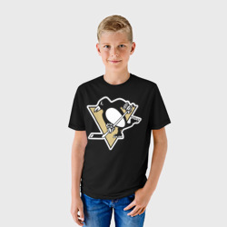 Детская футболка 3D Pittsburgh Penguins Crosby - фото 2