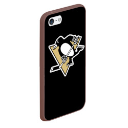 Чехол для iPhone 5/5S матовый Pittsburgh Penguins Crosby - фото 2