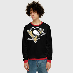 Мужской свитшот 3D Pittsburgh Penguins Crosby - фото 2