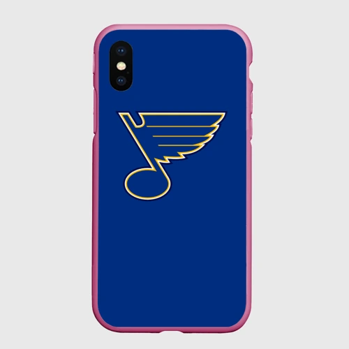 Чехол для iPhone XS Max матовый Saint louis blues Tarasenko 91