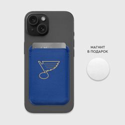 Картхолдер Magsafe магнитный Saint louis blues Tarasenko 91 - фото 2