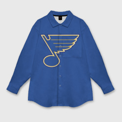 Мужская рубашка oversize 3D Saint louis blues Tarasenko 91