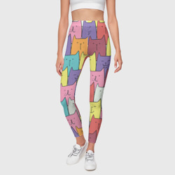 Леггинсы 3D Котики - фото 2