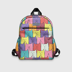 Детский рюкзак 3D Котики