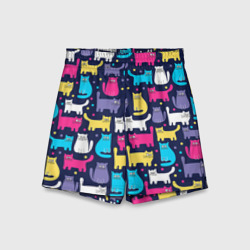 Детские спортивные шорты 3D Котятки
