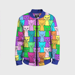 Детский бомбер 3D Котятушки