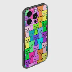 Чехол для iPhone 16 Pro Max силиконовый с защитой камеры Котятушки - фото 2