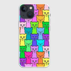 Чехол для iPhone 13 mini Котятушки