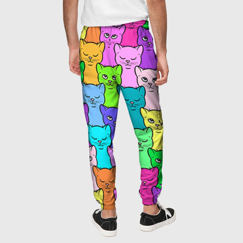 Мужские брюки 3D Котятушки, цвет 3D печать - фото 5