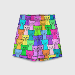 Детские спортивные шорты 3D Котятушки
