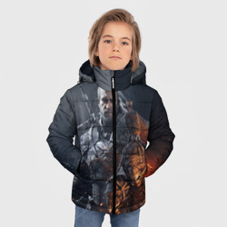 Зимняя куртка для мальчиков 3D Геральт из Ривии - фото 2