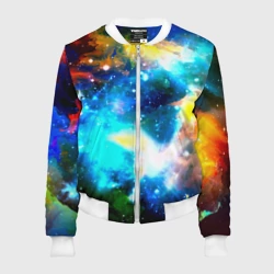 Женский бомбер 3D Космос