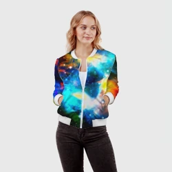 Женский бомбер 3D Космос - фото 2