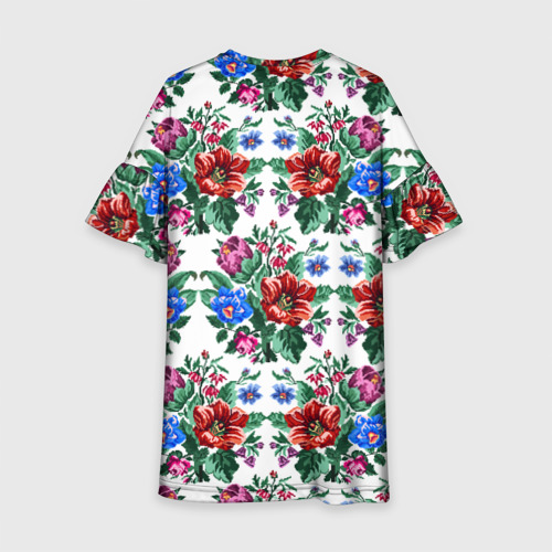 Детское платье 3D Flowers on white - фото 2