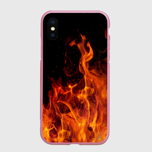 Чехол для iPhone XS Max матовый Огонь Фото 01 Чехол для iPhone XS Max матовый Огонь Фото 01