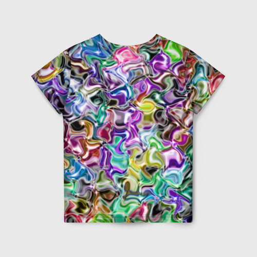 Детская футболка 3D Цветное безумие, цвет 3D печать - фото 2