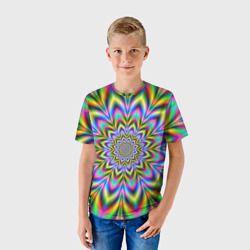 Детская футболка 3D Красочная иллюзия - фото 2