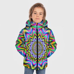 Зимняя куртка для мальчиков 3D Красочная иллюзия - фото 2