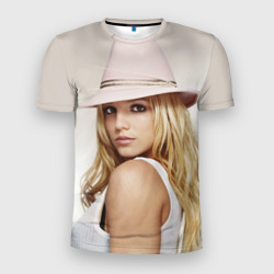 Мужская футболка 3D Slim Бритни Спирс