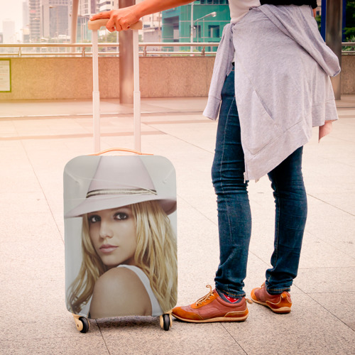 Чехол для чемодана 3D Бритни Спирс - фото 4