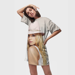 Платье-футболка 3D Бритни Спирс - фото 2