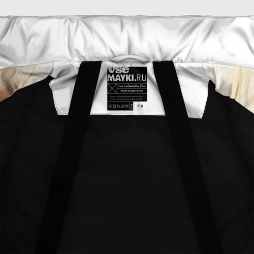 Зимняя куртка для девочек 3D Бритни Спирс, цвет черный - фото 7