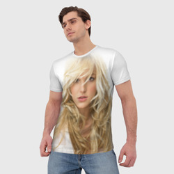 Мужская футболка 3D Бритни Спирс - фото 2