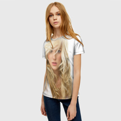Женская футболка 3D Бритни Спирс - фото 2
