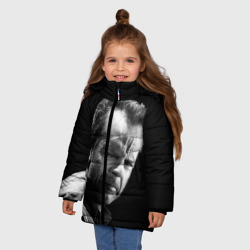 Зимняя куртка для девочек 3D Брюс Уиллис - фото 2