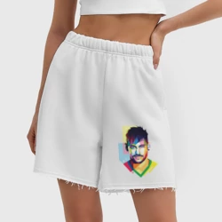 Женские шорты oversize футер хлопок Неймар - фото 2
