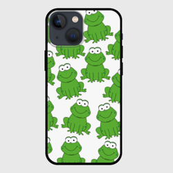 Чехол для iPhone 13 mini Лягушки