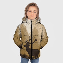 Зимняя куртка для мальчиков 3D Олень - фото 2