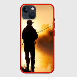 Чехол для iPhone 14 Рыбак