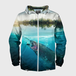 Мужская ветровка 3D Рыбалка