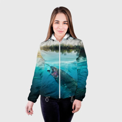Женская куртка 3D Рыбалка - фото 2