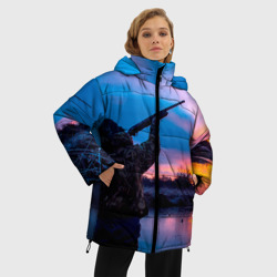 Женская зимняя куртка Oversize Охотник - фото 2
