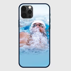 Чехол для iPhone 12 Pro Michael Phelps