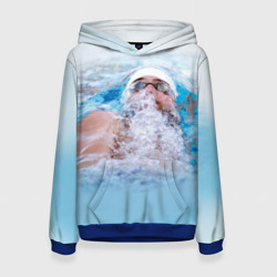 Женская толстовка 3D Michael Phelps