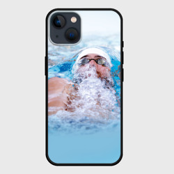 Чехол для iPhone 14 Michael Phelps