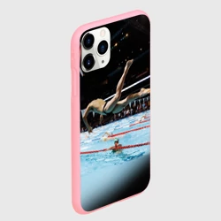 Чехол для iPhone 11 Pro матовый Пловец - фото 2