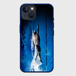 Чехол для iPhone 14 Пловец