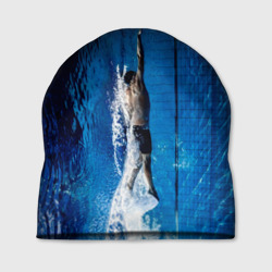 Шапка 3D Пловец