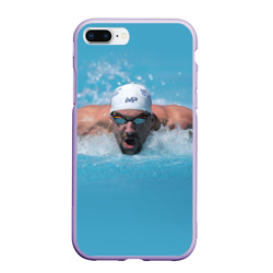 Чехол для iPhone 7Plus/8 Plus матовый Michael Phelps