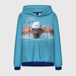 Мужская толстовка 3D Michael Phelps